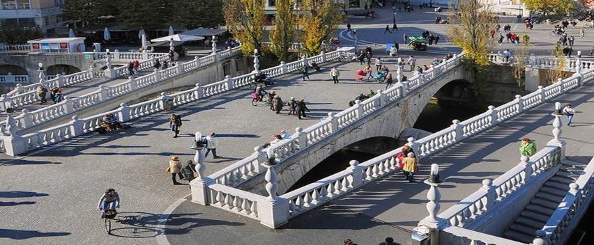 Тройной мост в Любляне